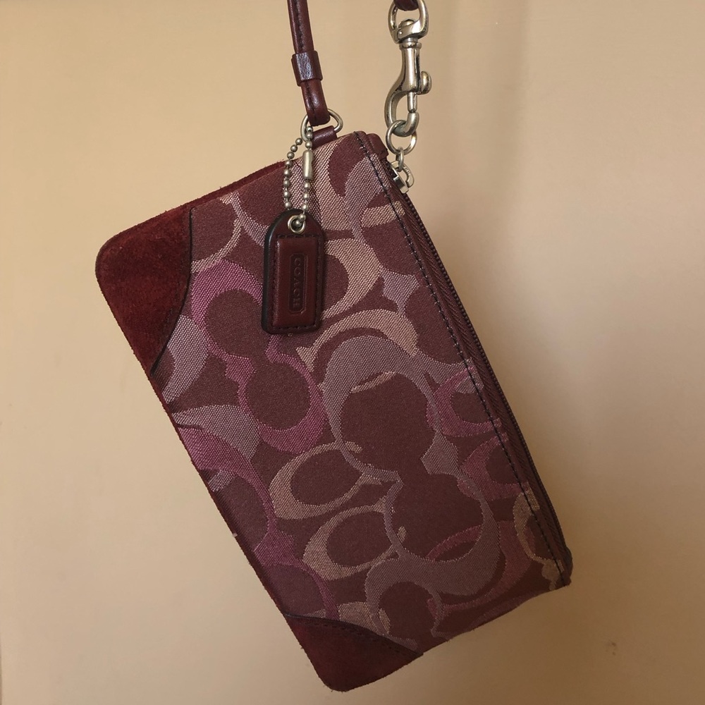 Coach wristlet
